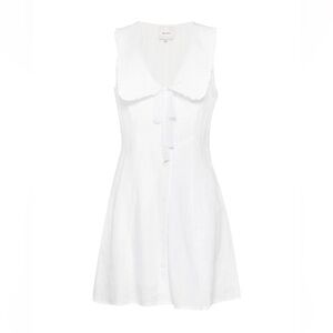 Reformation White Mini Dress